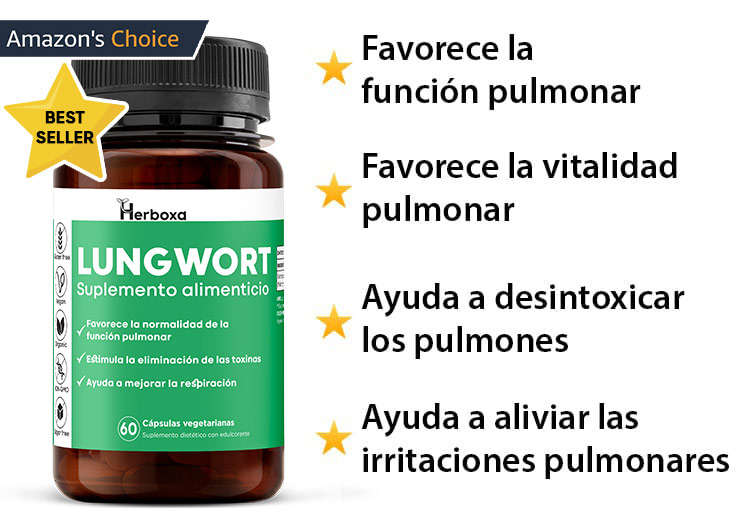 Herboxa Lungwort | Suplemento para la salud pulmonar