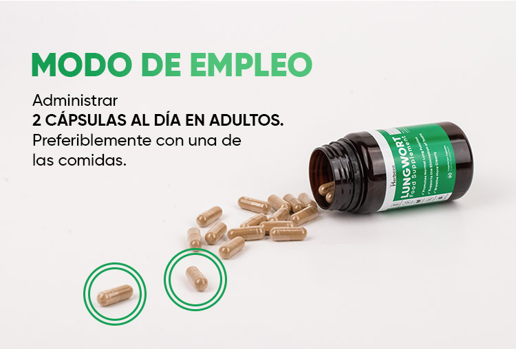 Herboxa Lungwort | Suplemento para la salud pulmonar